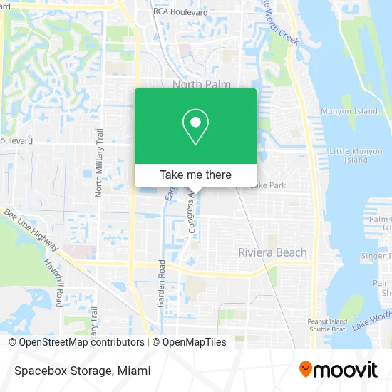 Spacebox Storage map