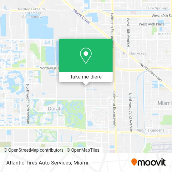 Atlantic Tires Auto Services map