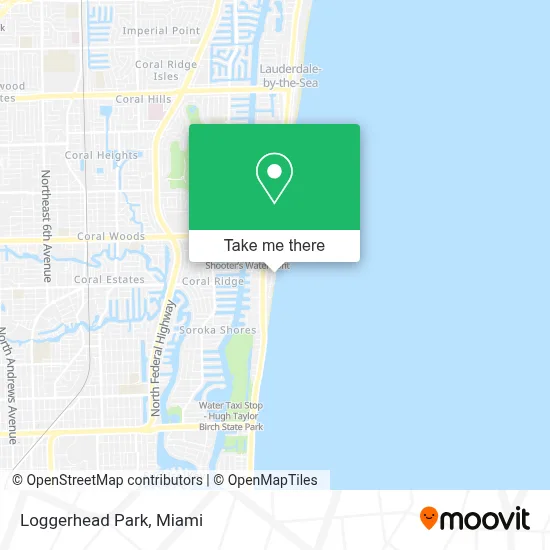 Loggerhead Park map