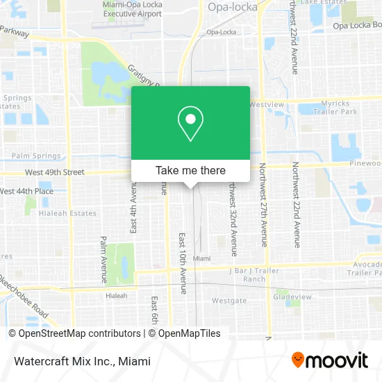 Watercraft Mix Inc. map
