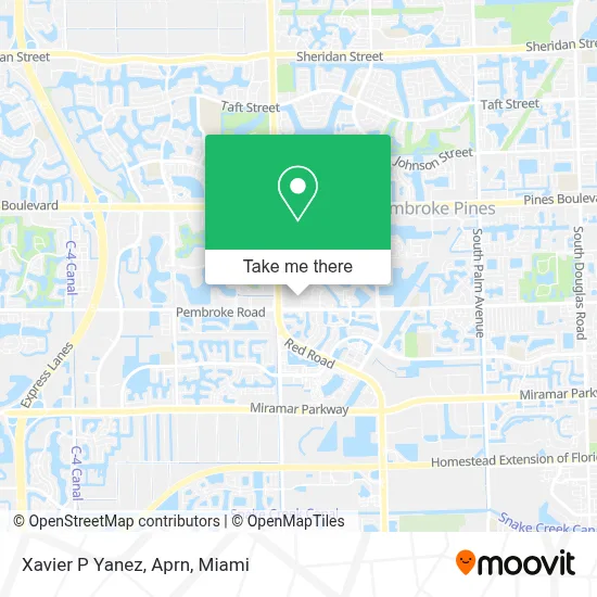 Xavier P Yanez, Aprn map