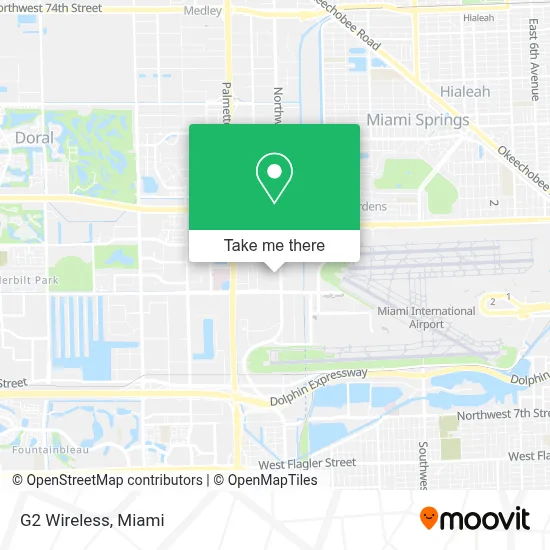 G2 Wireless map