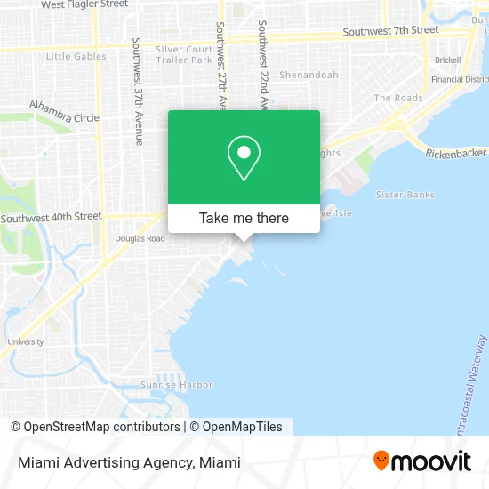 Miami Advertising Agency map