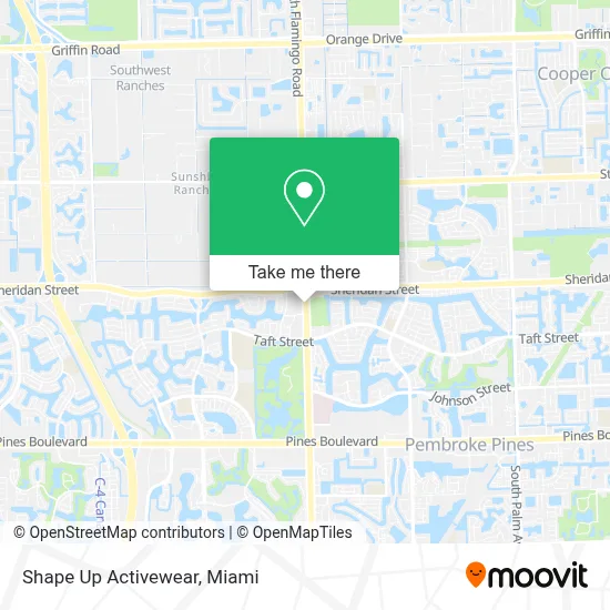 Shape Up Activewear map