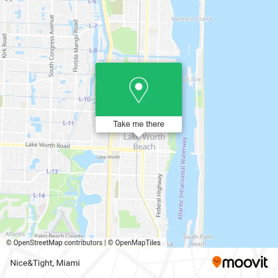 Nice&Tight map