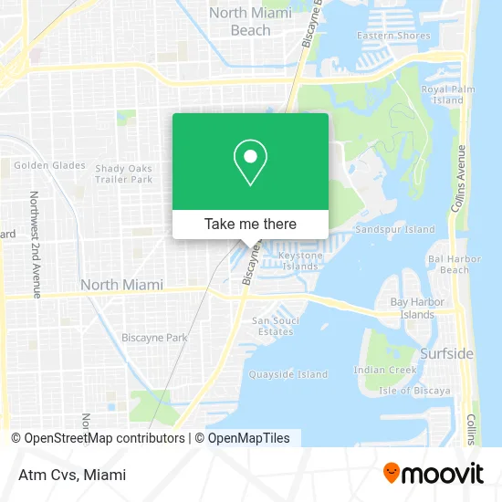 Atm Cvs map