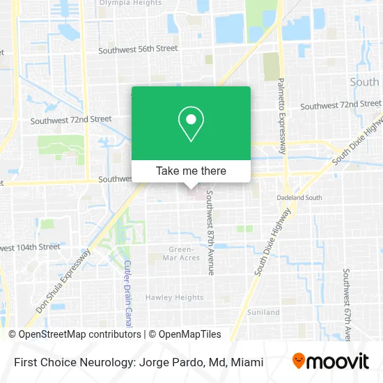 First Choice Neurology: Jorge Pardo, Md map