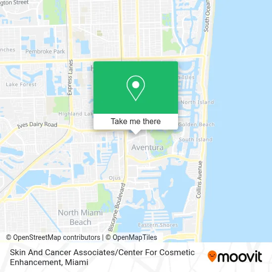 Skin And Cancer Associates / Center For Cosmetic Enhancement map