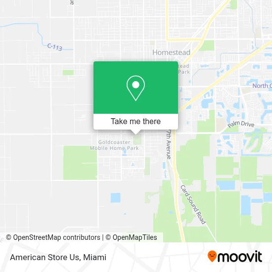 American Store Us map