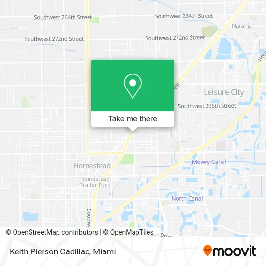Keith Pierson Cadillac map