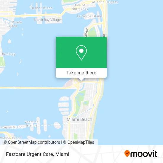 Fastcare Urgent Care map