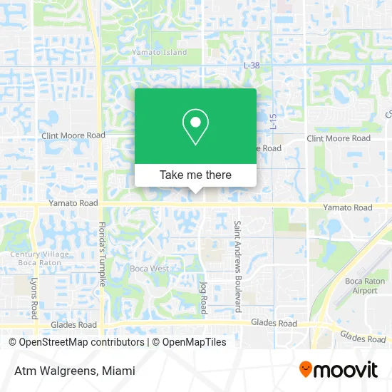 Atm Walgreens map