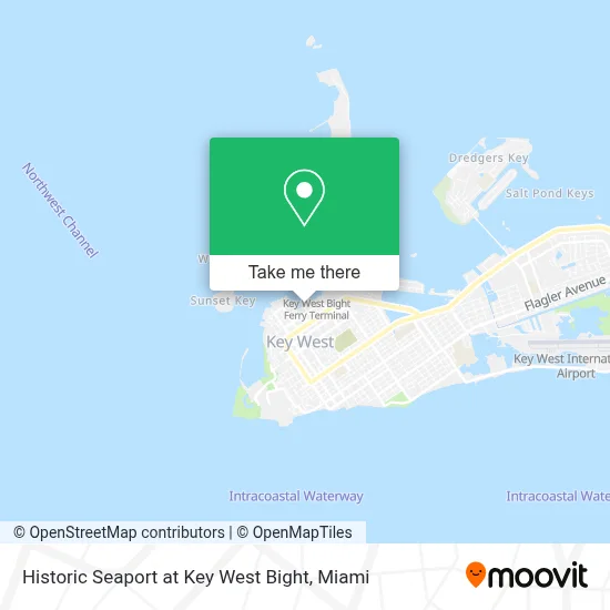Historic Seaport at Key West Bight map