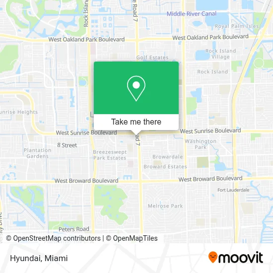 Hyundai map