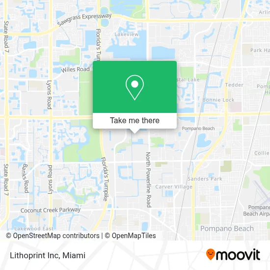 Lithoprint Inc map