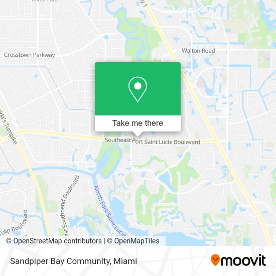 Sandpiper Bay Community map