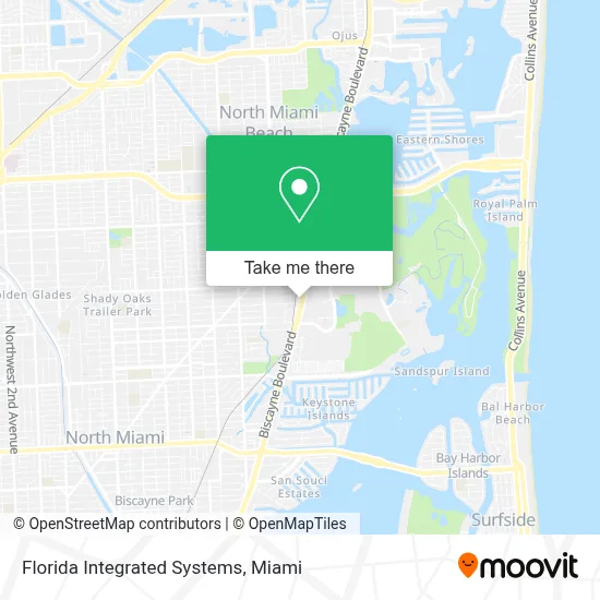 Florida Integrated Systems map