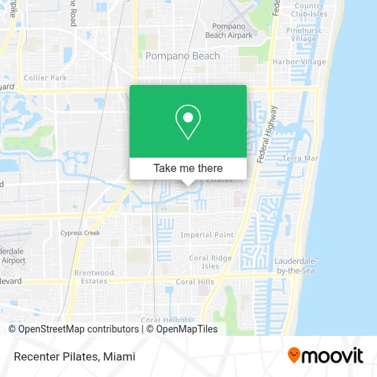 Recenter Pilates map