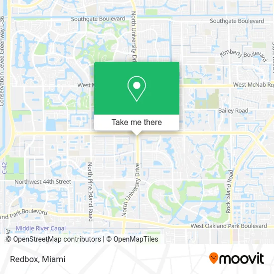 Redbox map