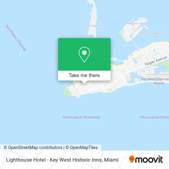 Lighthouse Hotel - Key West Historic Inns map