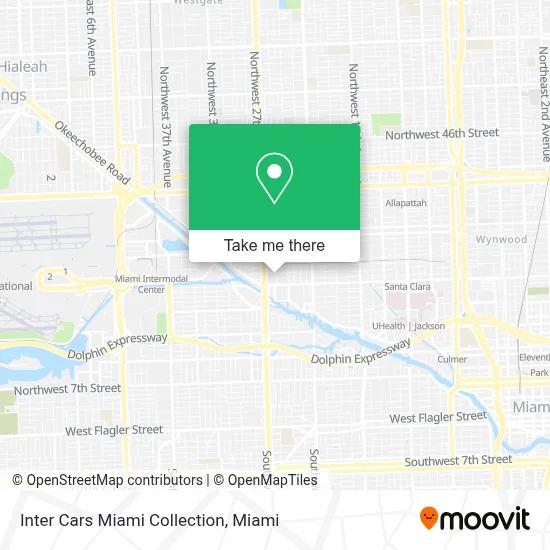 Inter Cars Miami Collection map
