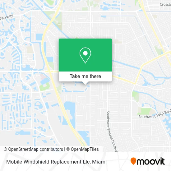 Mobile Windshield Replacement Llc map