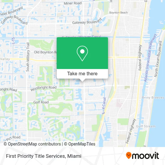 First Priority Title Services map
