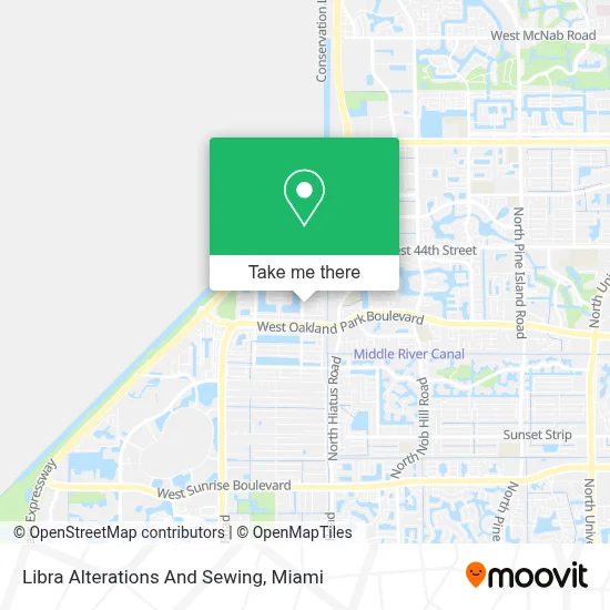 Libra Alterations And Sewing map