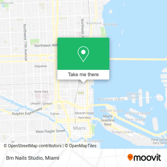 Bm Nails Studio map