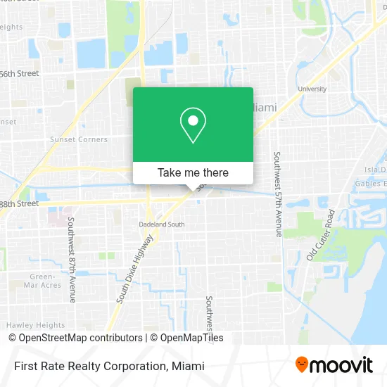 First Rate Realty Corporation map