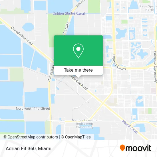 Adrian Fit 360 map