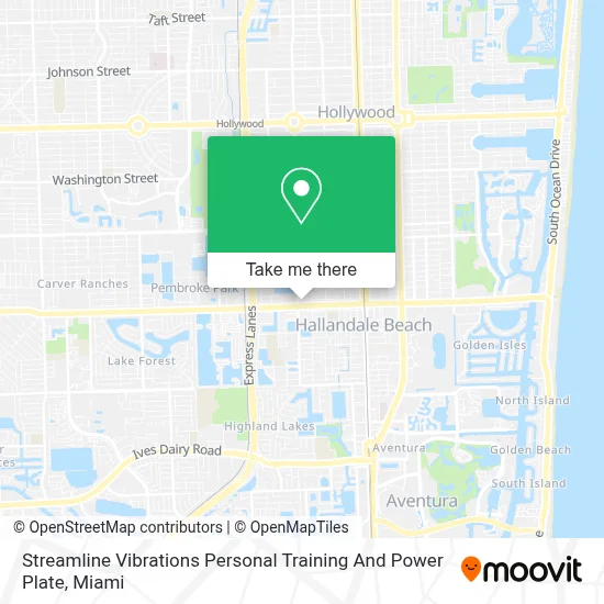 Streamline Vibrations Personal Training And Power Plate map
