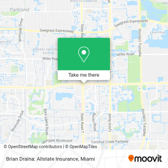 Brian Draina: Allstate Insurance map
