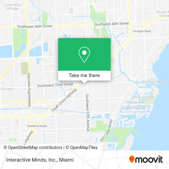 Interactive Minds, Inc. map
