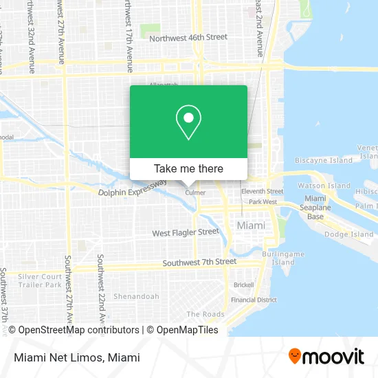 Miami Net Limos map