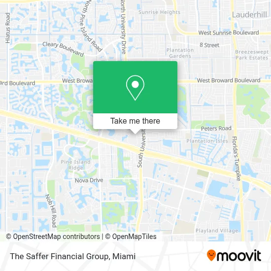 The Saffer Financial Group map