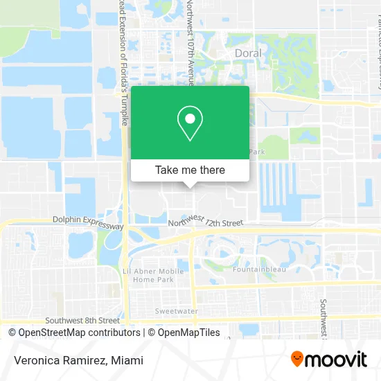 Veronica Ramirez map