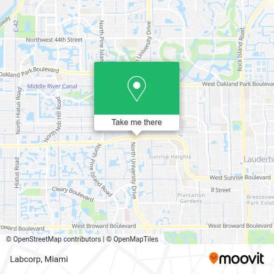 Labcorp map