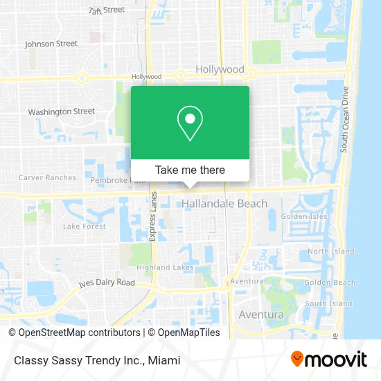 Classy Sassy Trendy Inc. map