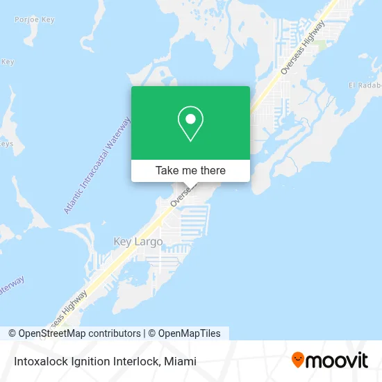 Intoxalock Ignition Interlock map
