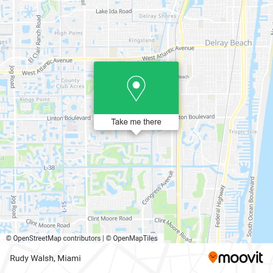 Rudy Walsh map