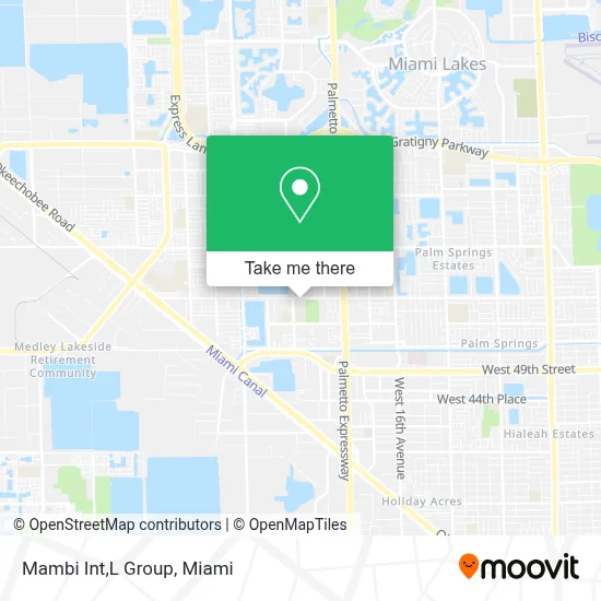 Mambi Int,L Group map