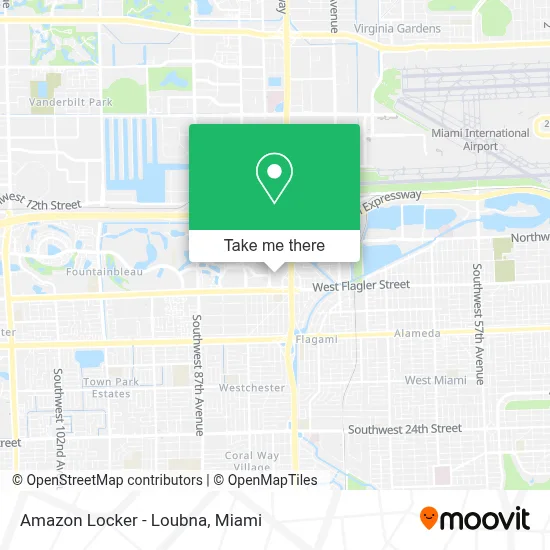 Amazon Locker - Loubna map
