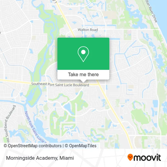 Morningside Academy map