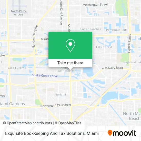 Exquisite Bookkeeping And Tax Solutions map