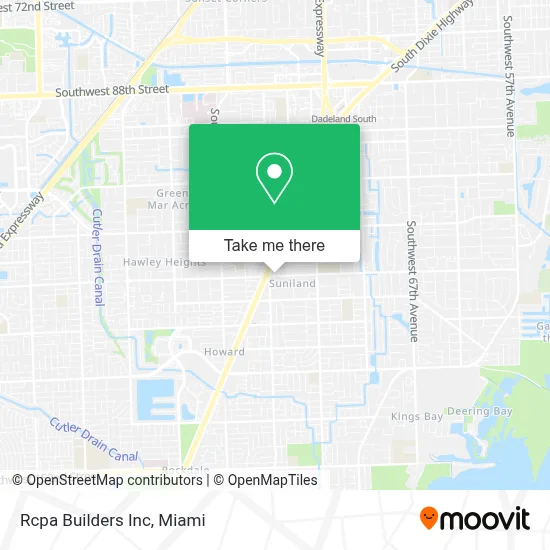 Rcpa Builders Inc map
