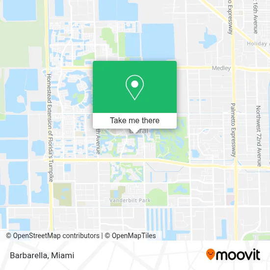Barbarella map