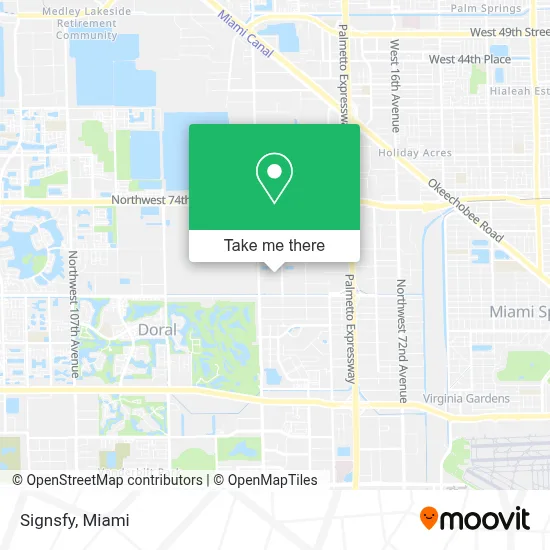 Signsfy map