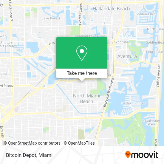 Bitcoin Depot map