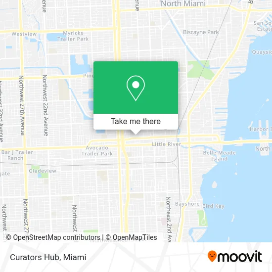 Curators Hub map